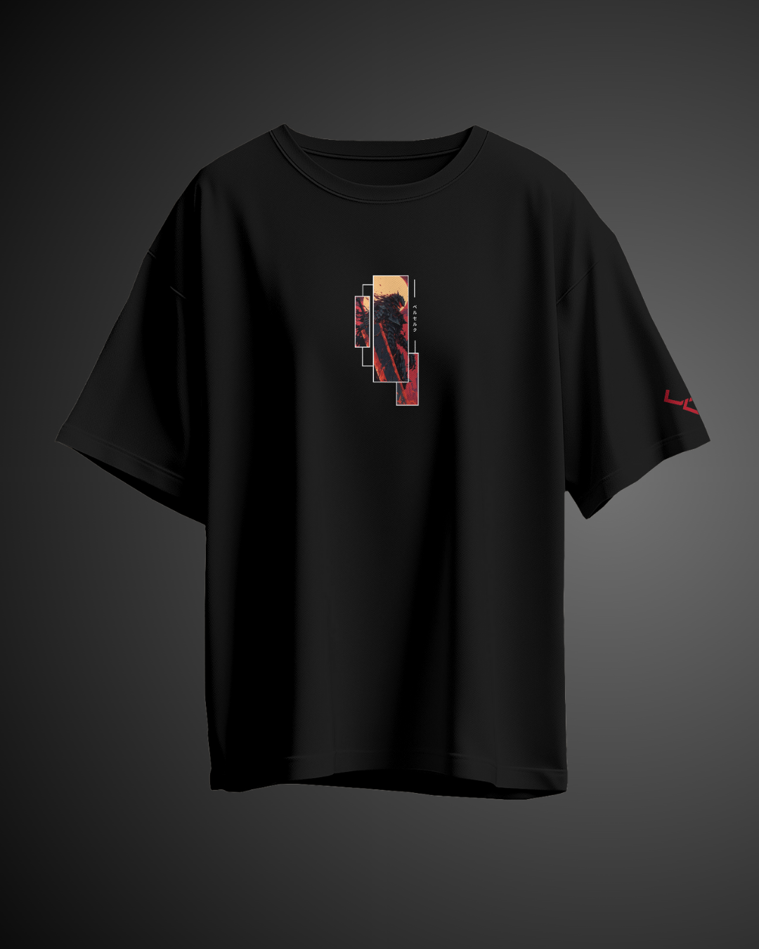The Black Swordsman - Oversized Tee