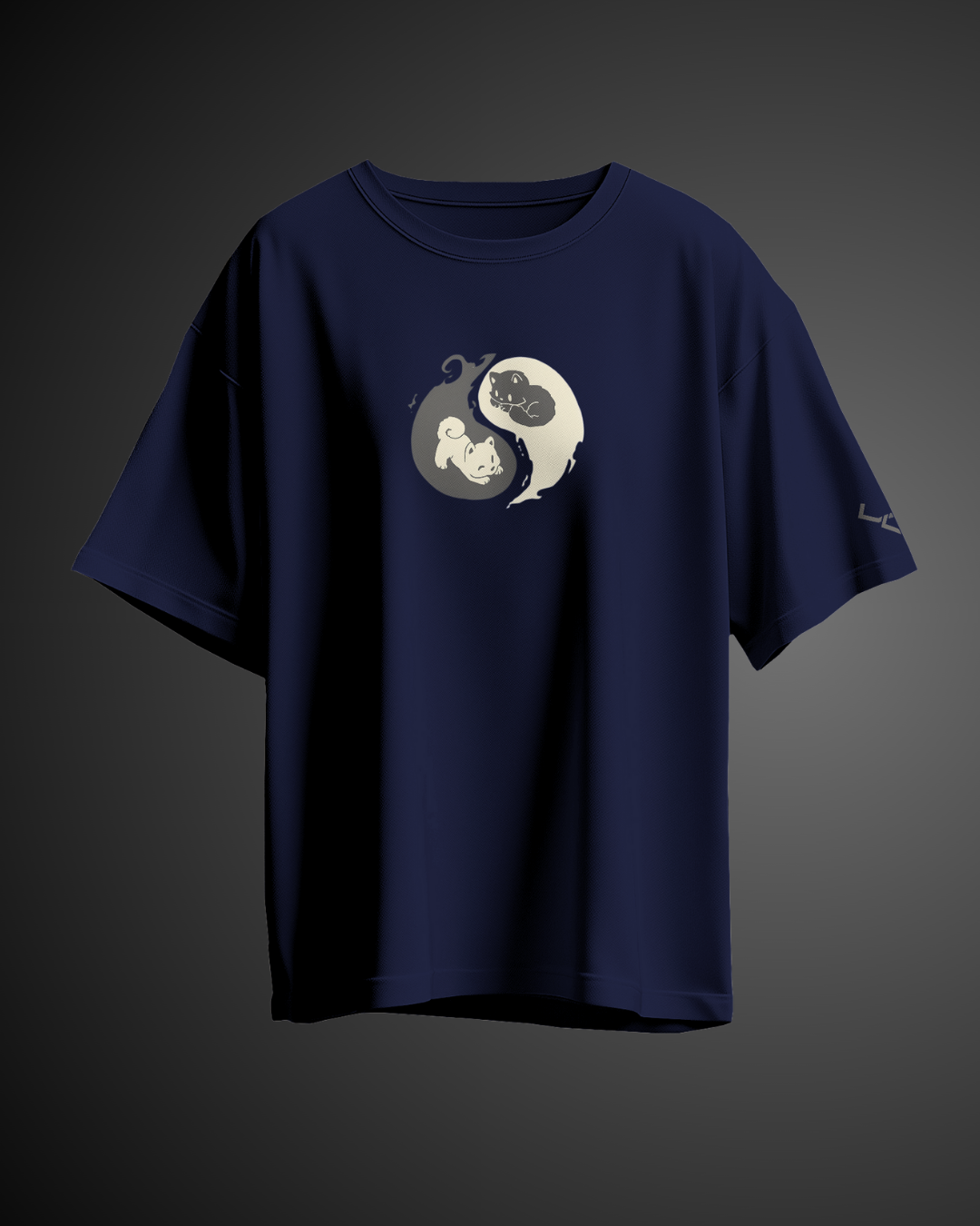 Yin Yang - Oversized Tee
