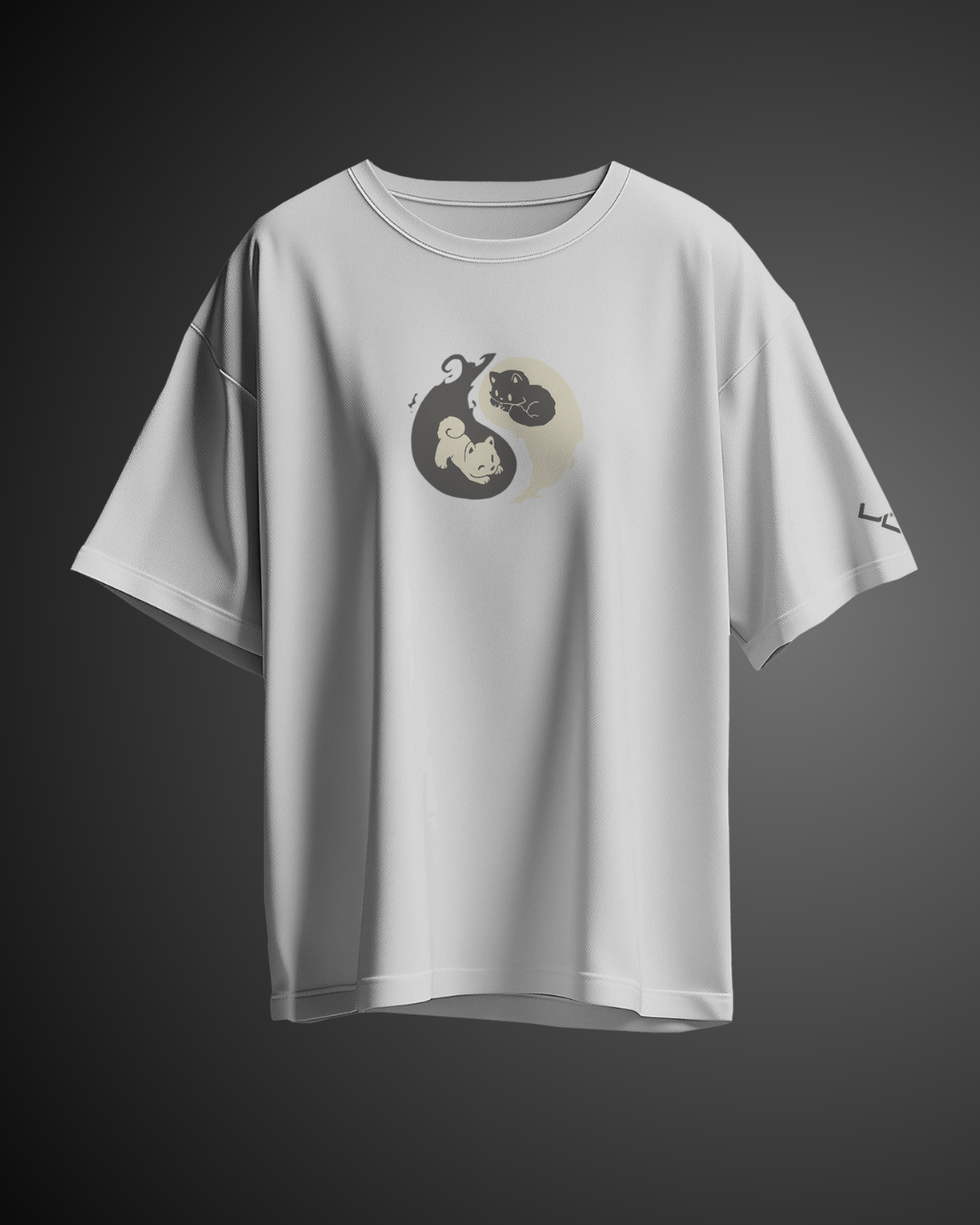 Yin Yang - Oversized Tee