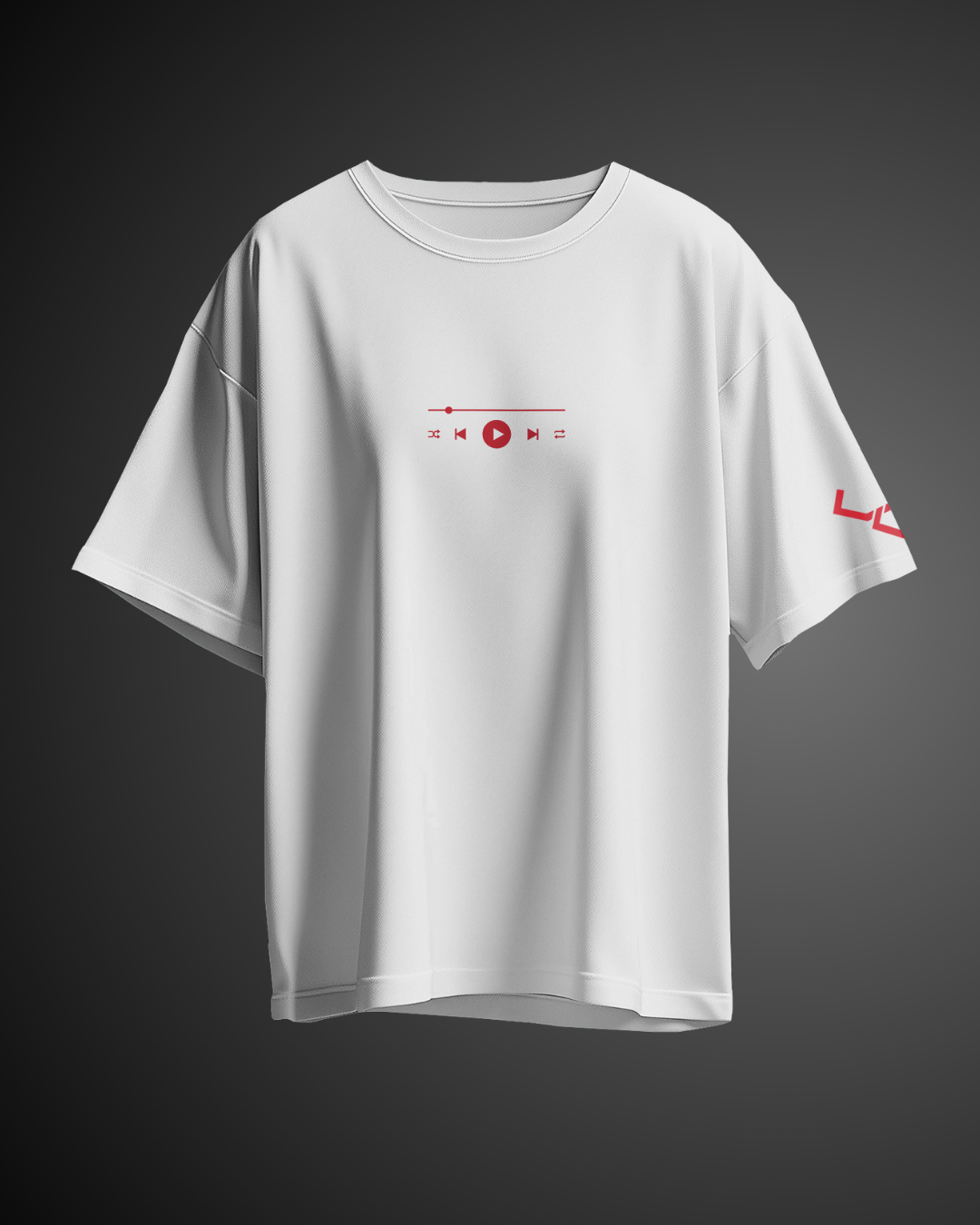Music is Life - Oversized Tee