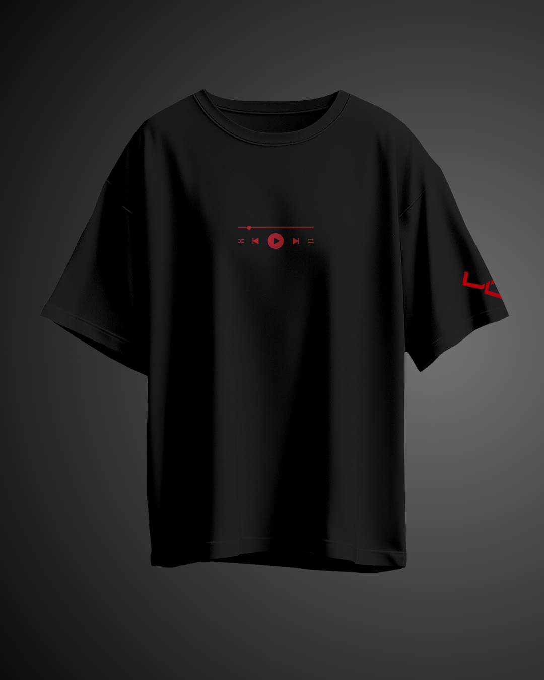 Music is Life - Oversized Tee