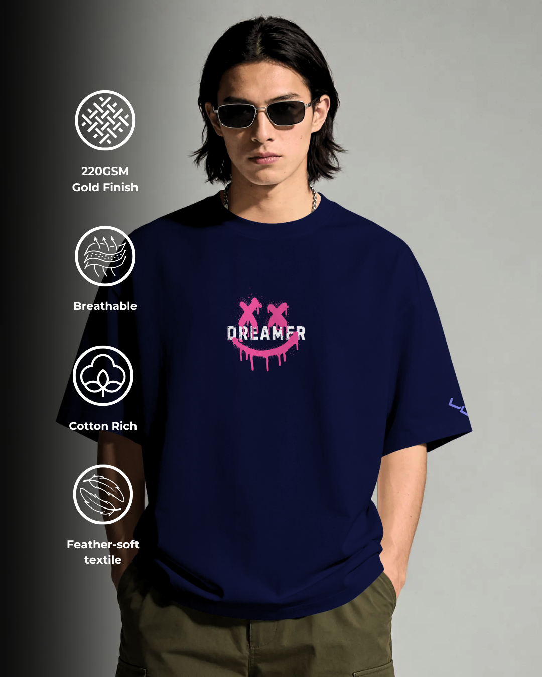 Dreamer - Oversized Tee