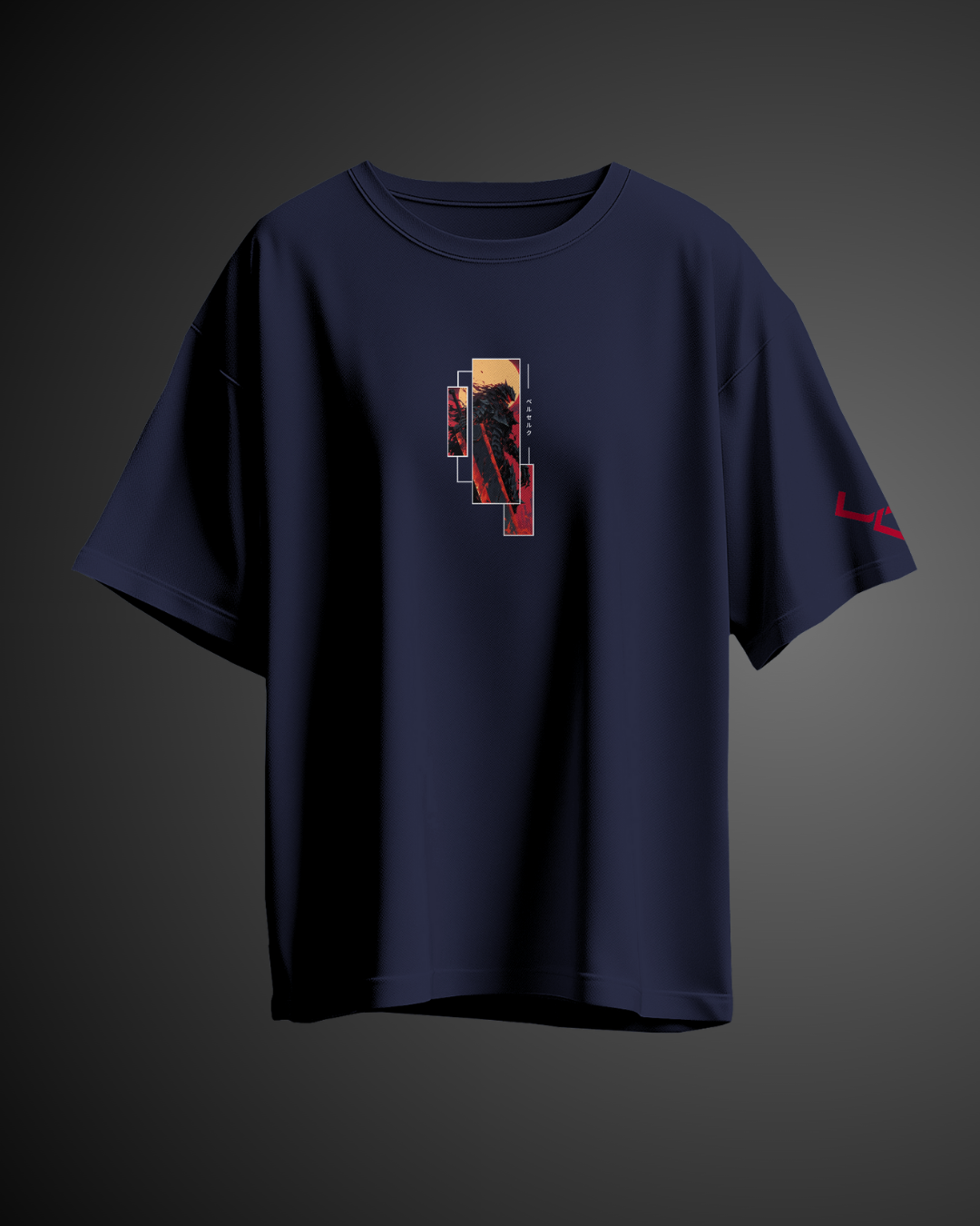 The Black Swordsman - Oversized Tee