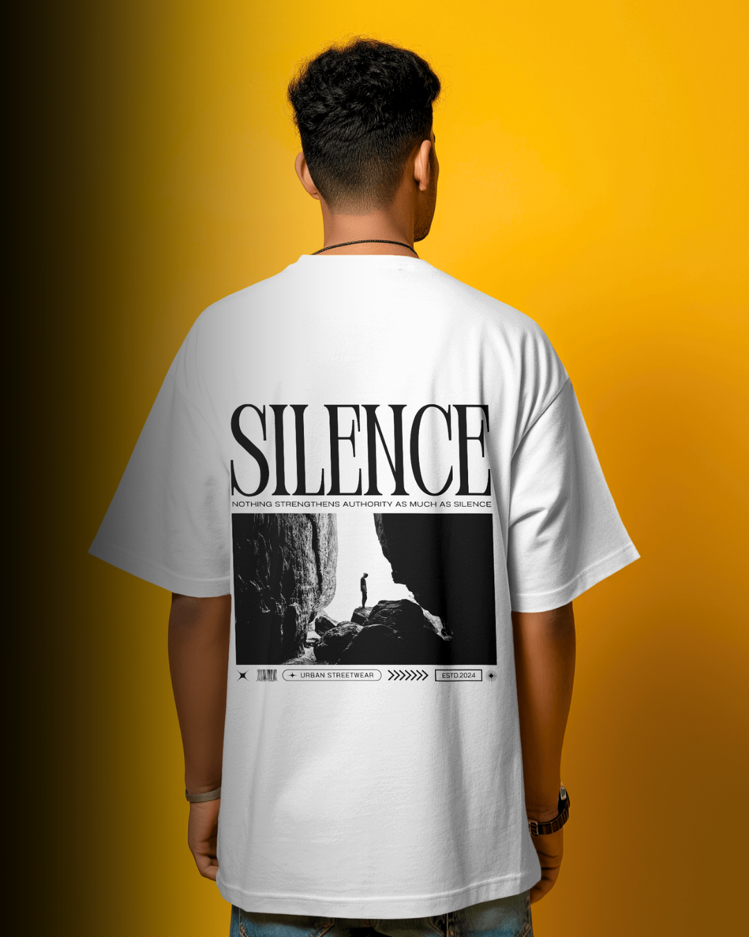 Silence - Oversized Tee