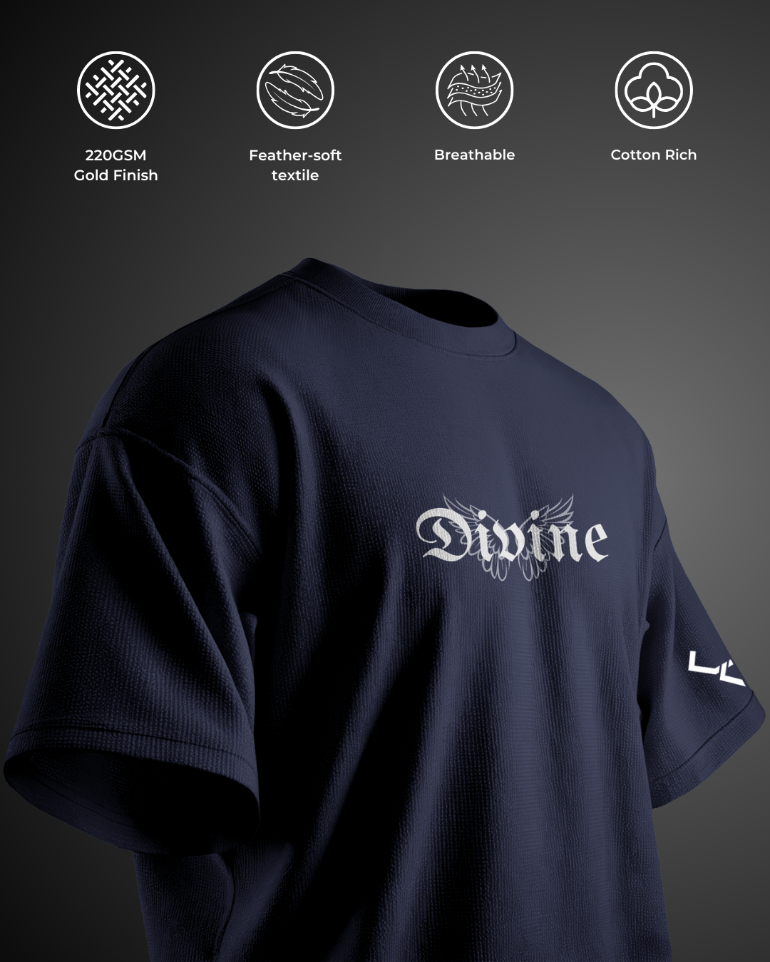 Divine Beauty - Oversized Tee