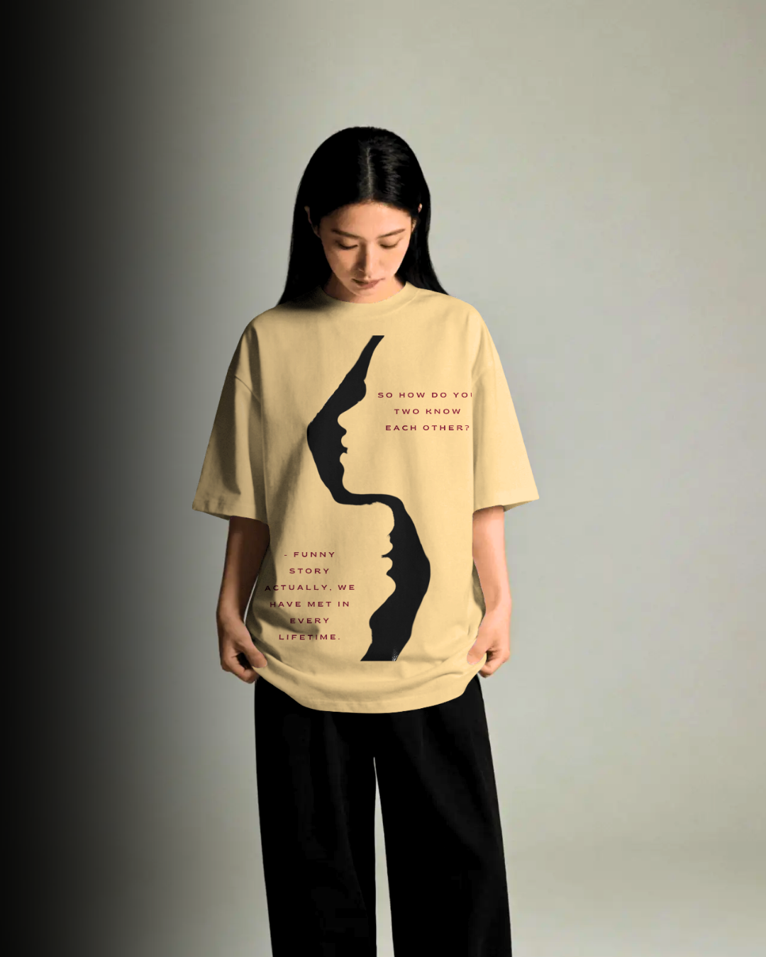 2 FACE - Oversized Tee