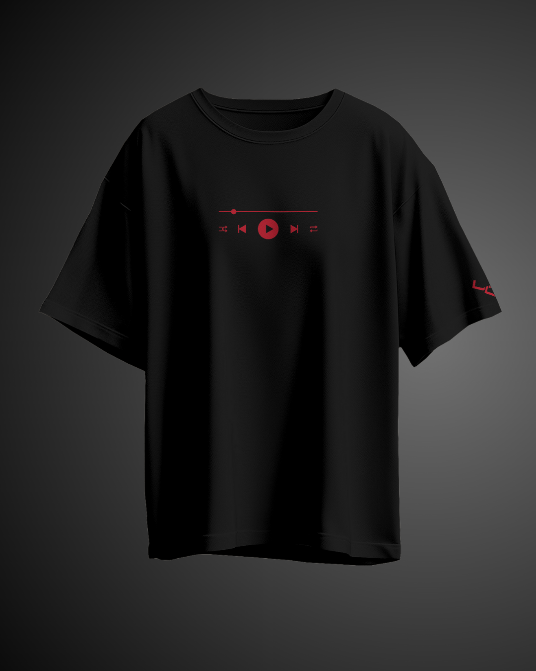 Music is Life - Oversized Tee