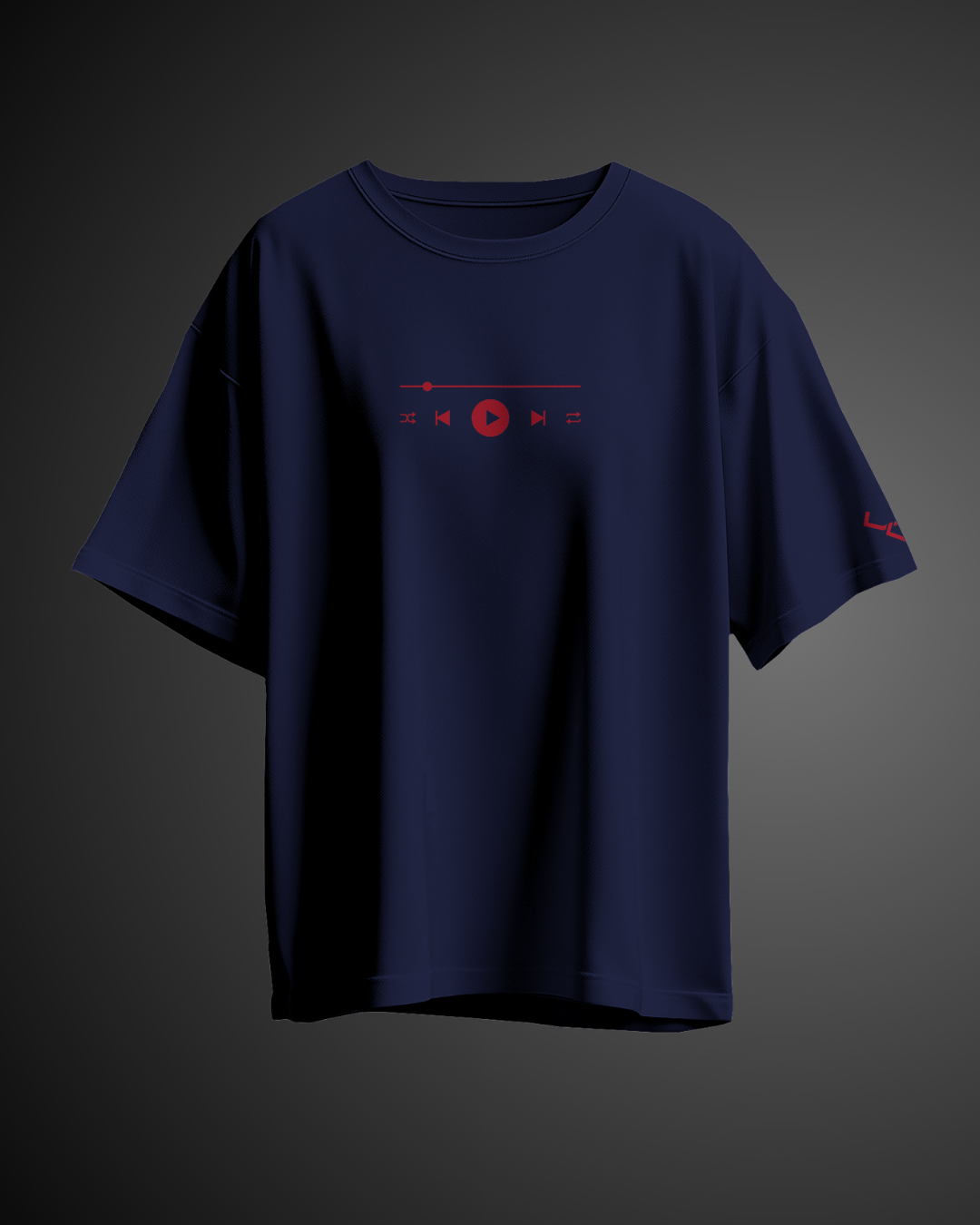 Music is Life - Oversized Tee