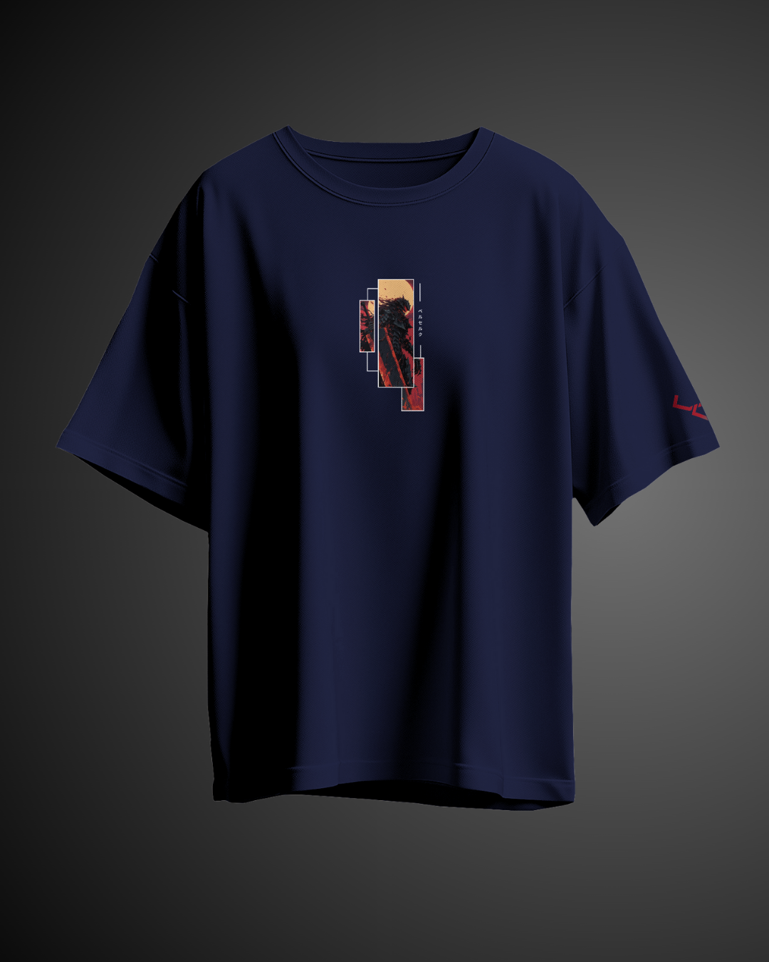 The Black Swordsman - Oversized Tee