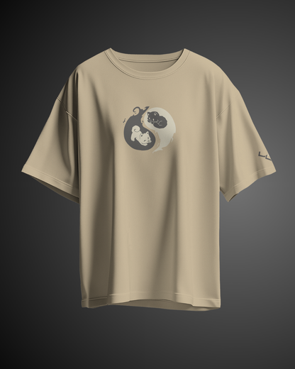 Yin Yang - Oversized Tee