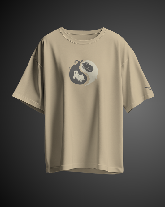 Yin Yang - Oversized Tee