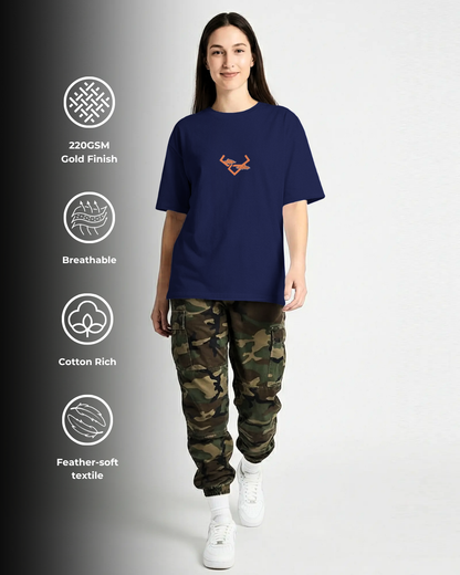 Indomitable Dragon - Oversized Tee