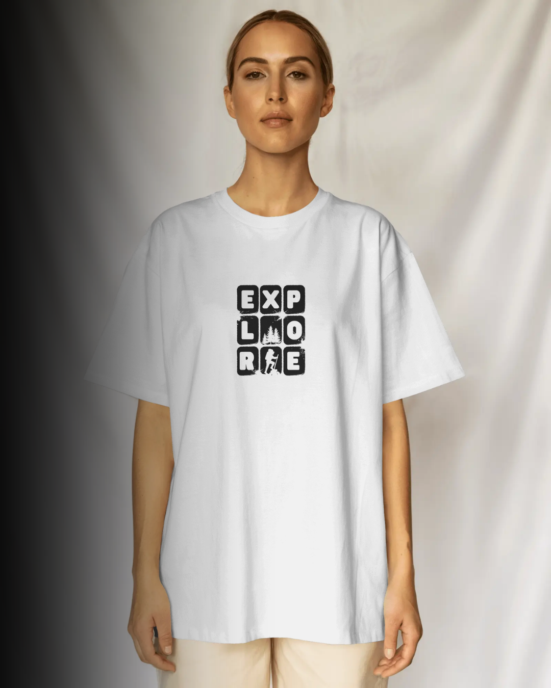 Explore - Oversized Tee