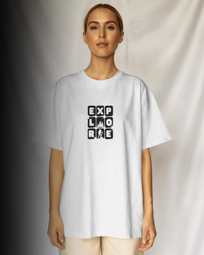 Explore - Oversized Tee