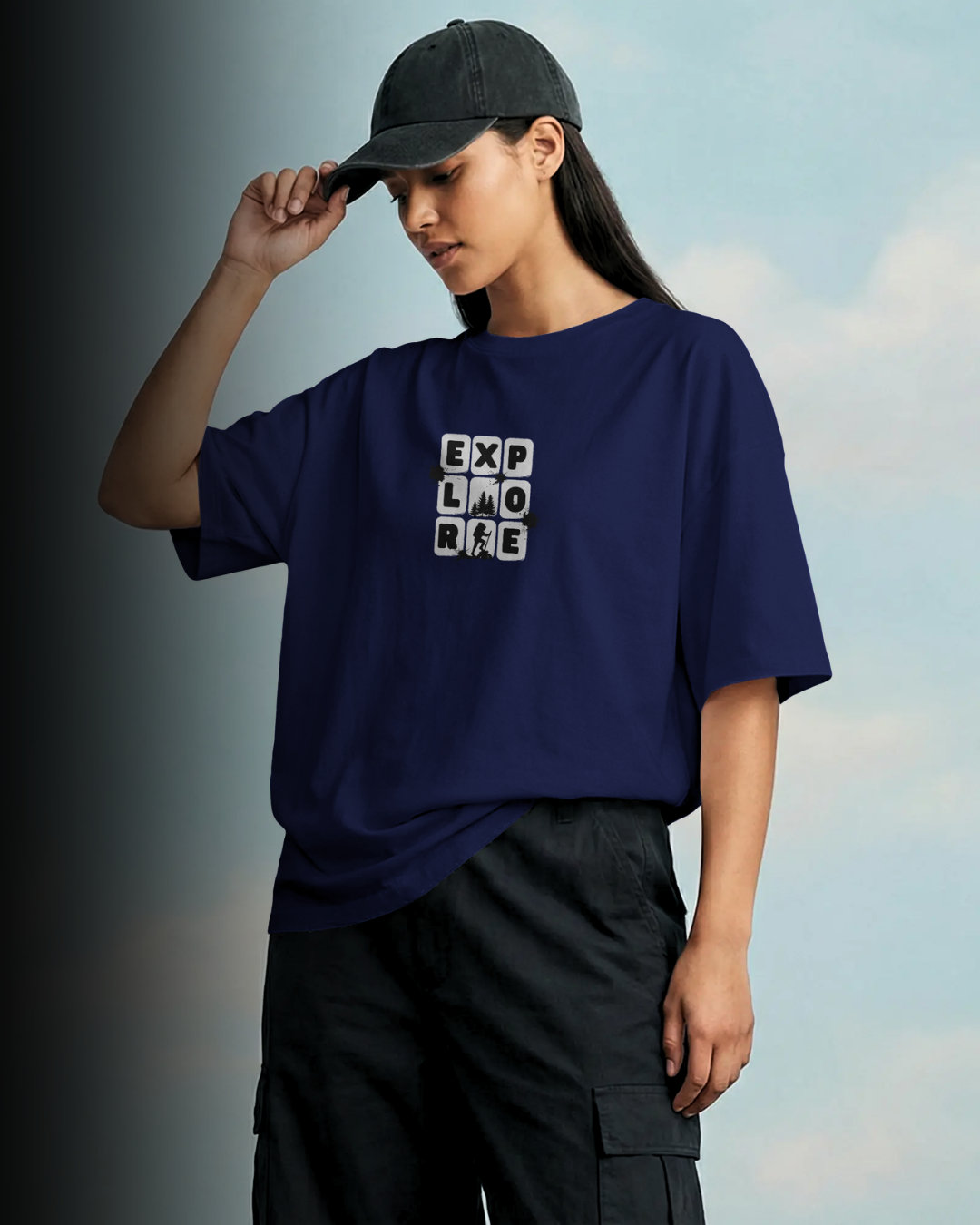 Explore - Oversized Tee