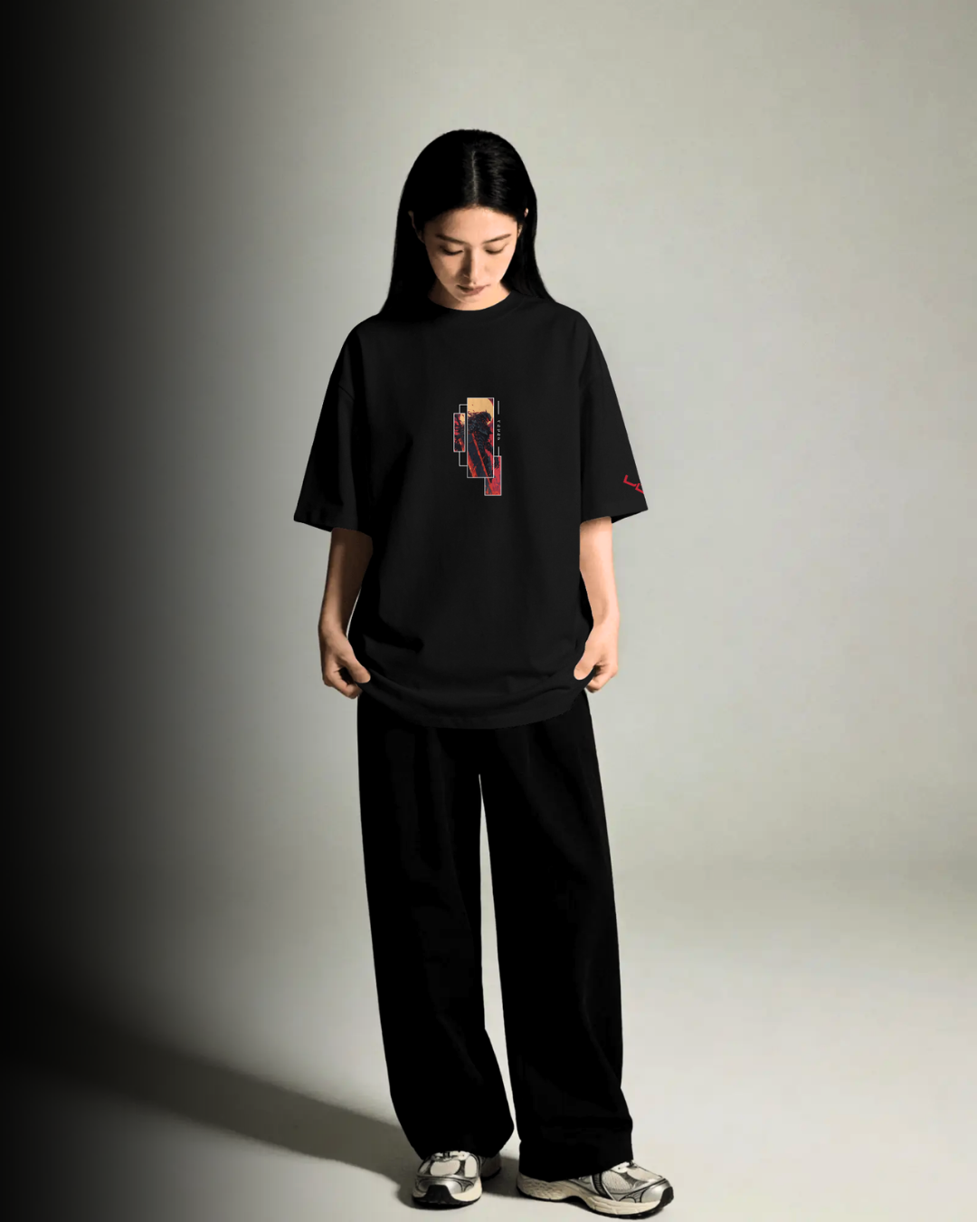 The Black Swordsman - Oversized Tee