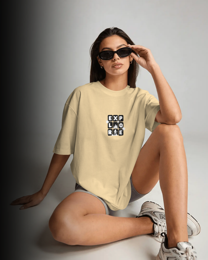 Explore - Oversized Tee