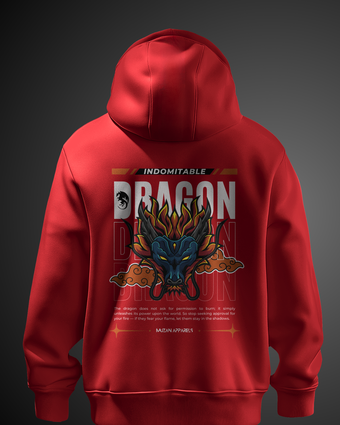 Indomitable Dragon - Hoodie