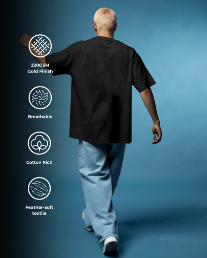 PureBlend Black - Oversized Tee