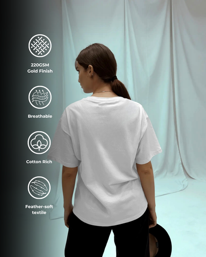 PureBlend White - Oversized Tee