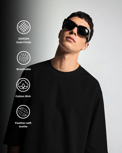 PureBlend Black - Oversized Tee