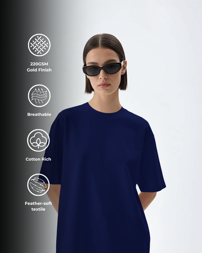 PureBlend Blue - Oversized Tee