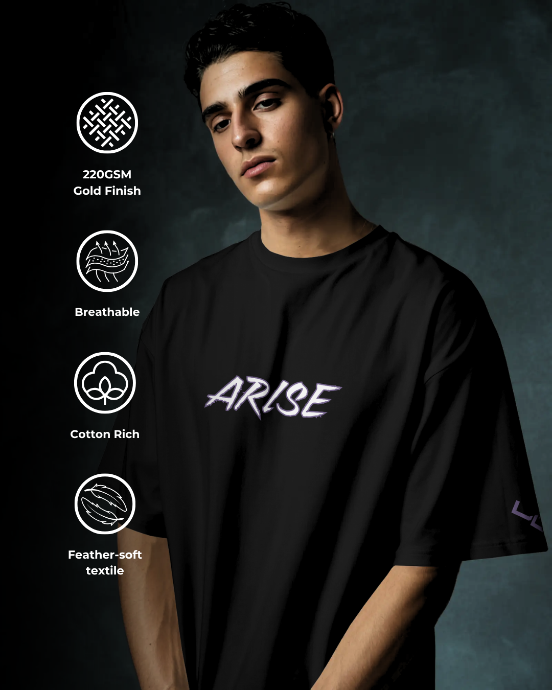 Arise - Oversized Tee