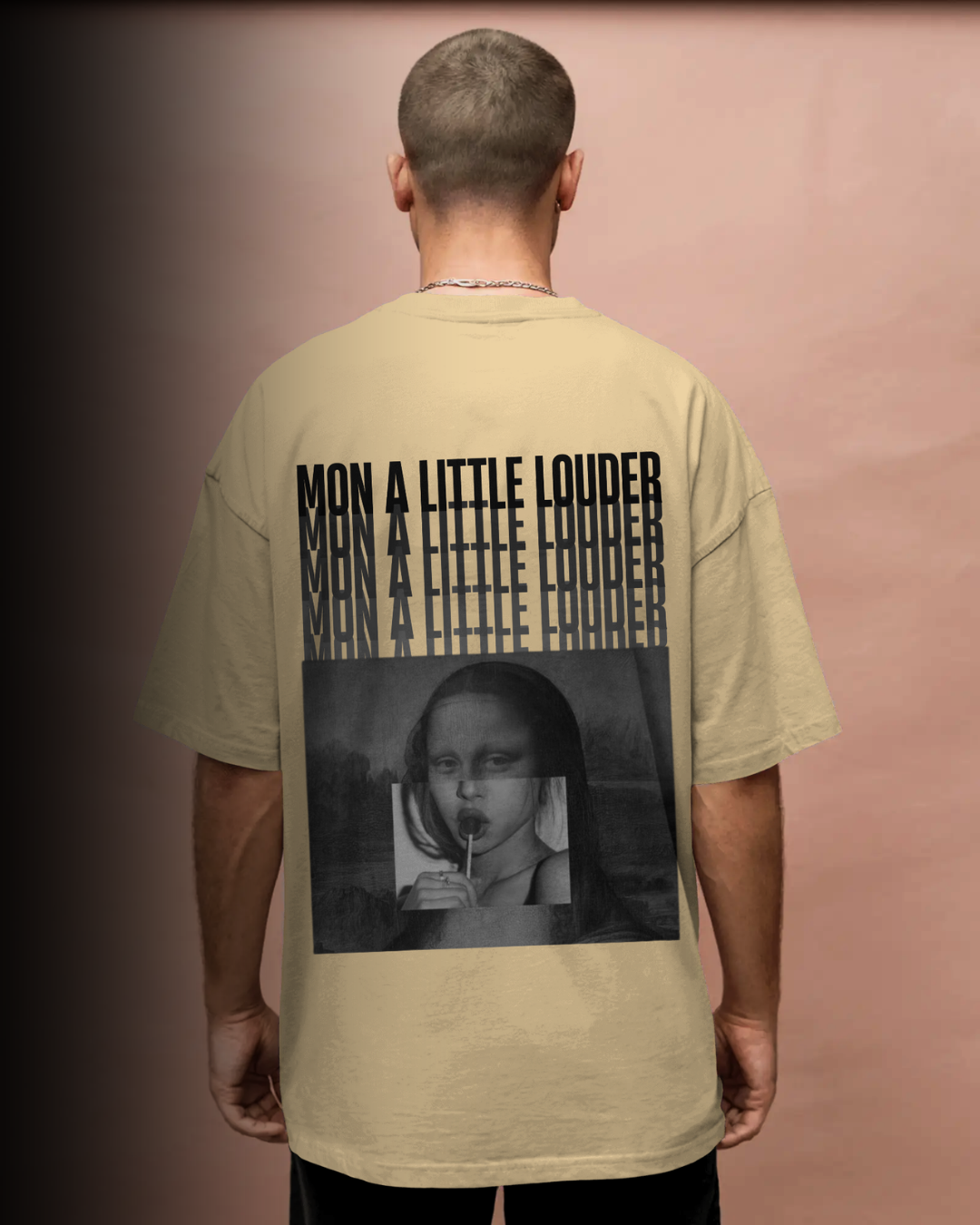 Mon A Lisa - Oversized Tee