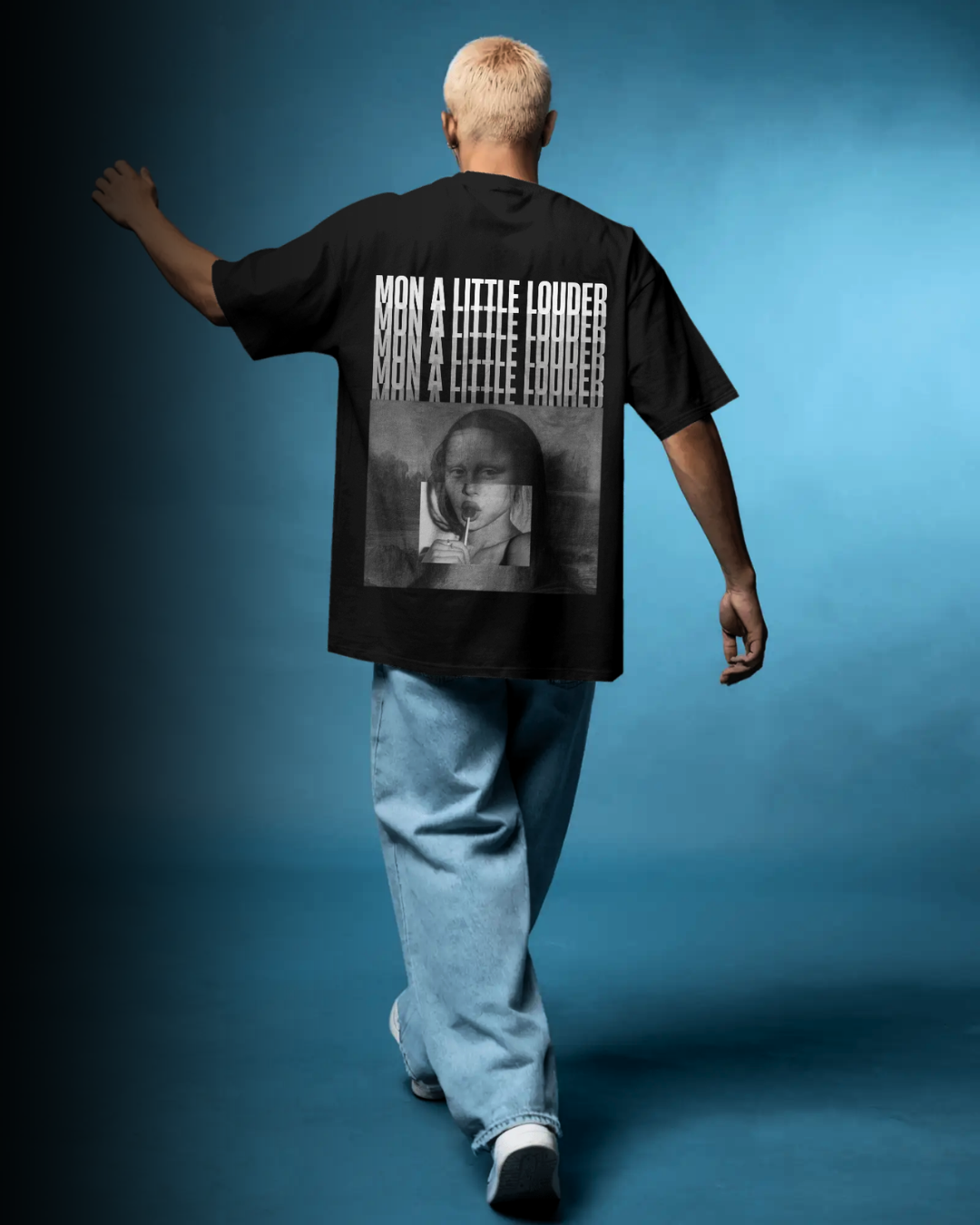 Mon A Lisa - Oversized Tee