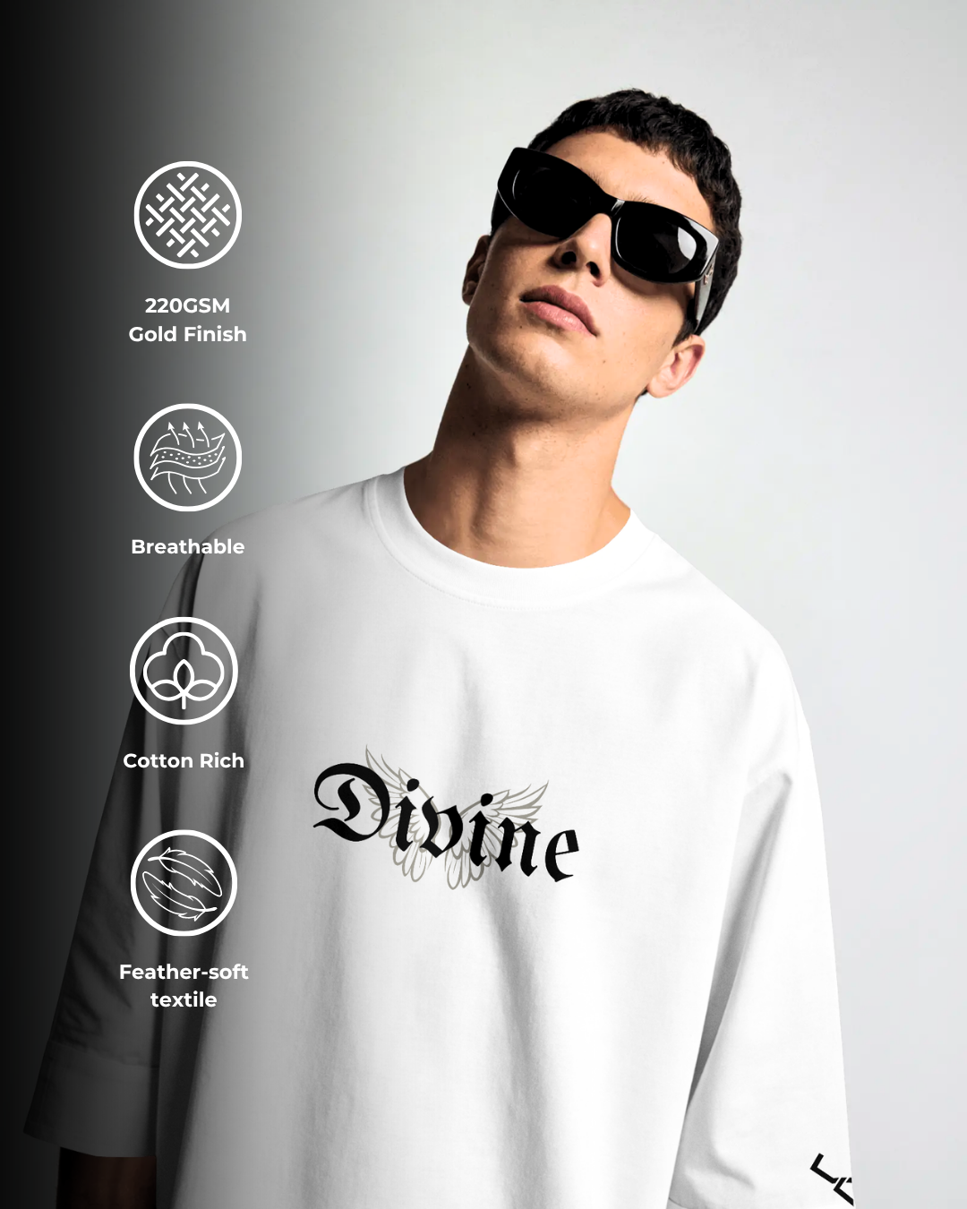 Divine Beauty - Oversized Tee
