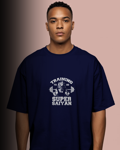 Saiyan Split - Oversized Tee