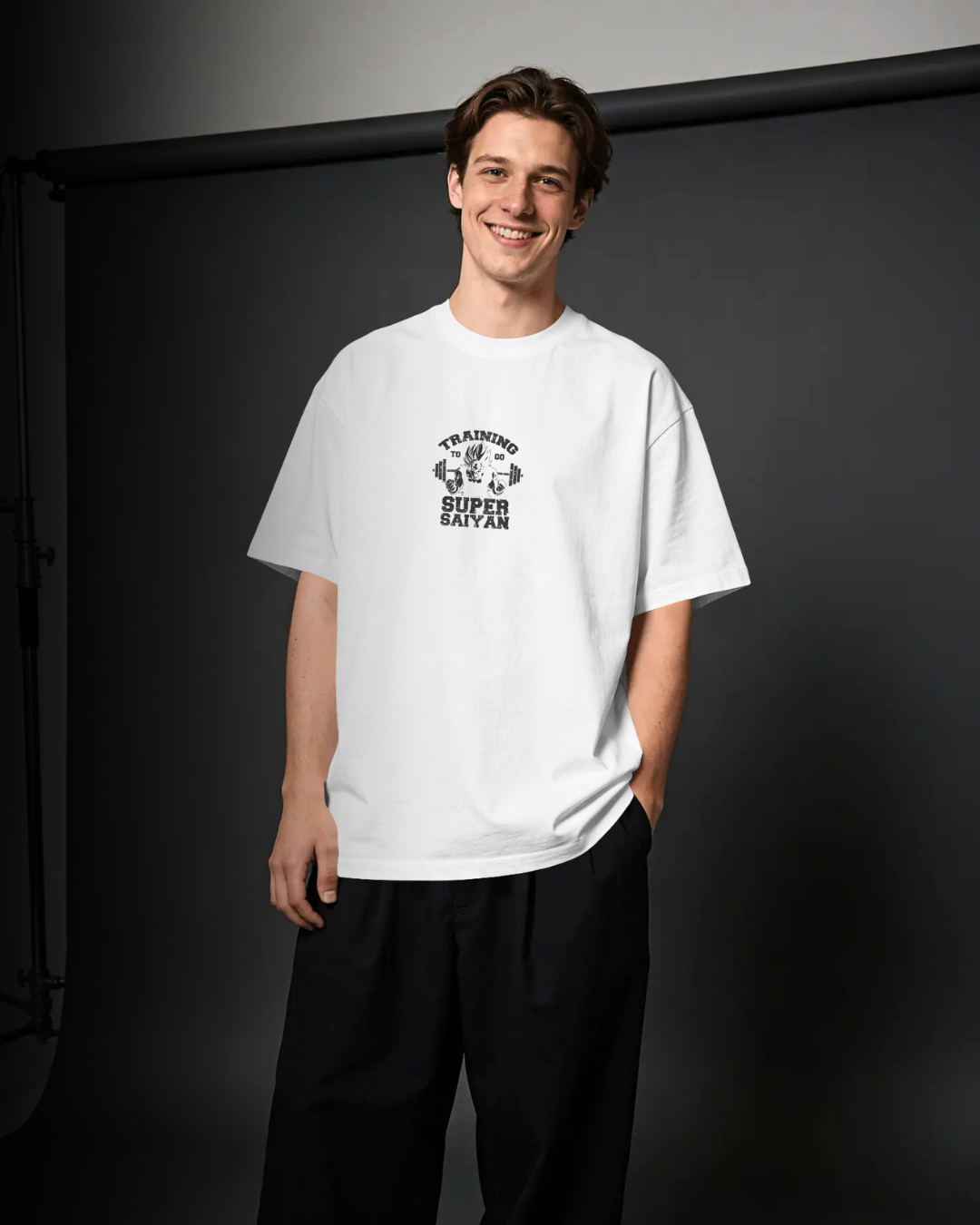 Saiyan Split - Oversized Tee