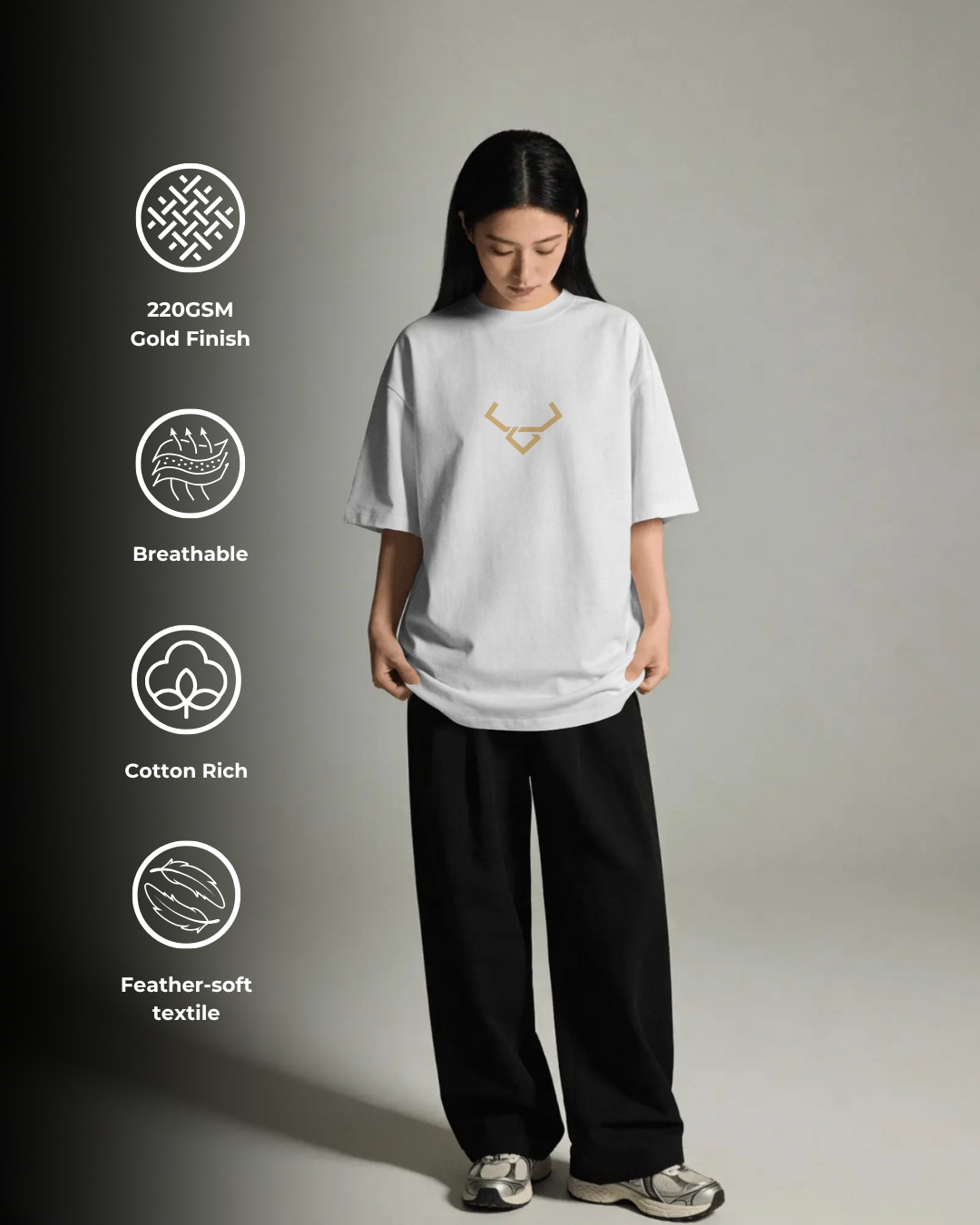 Nightborn Halo - Oversized Tee