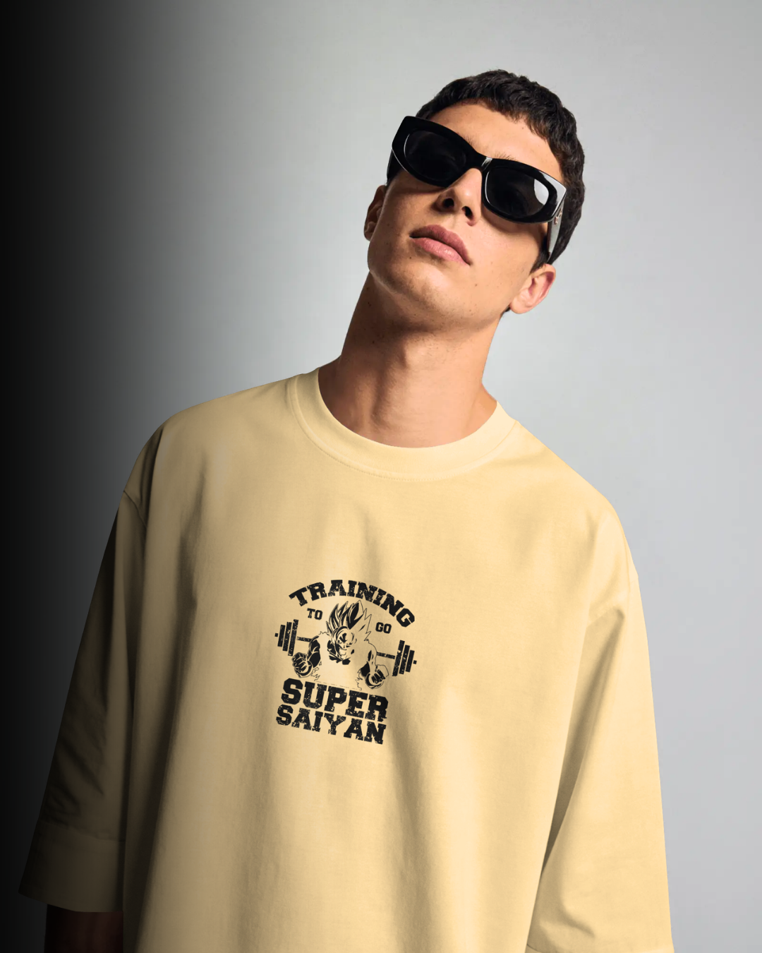 Saiyan Split - Oversized Tee