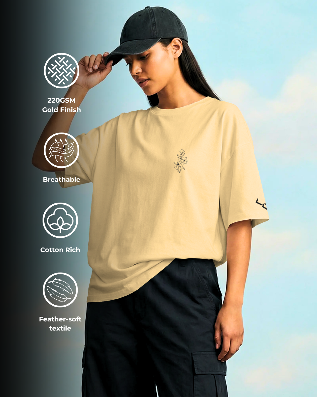 Flower of Life - Oversized Tee