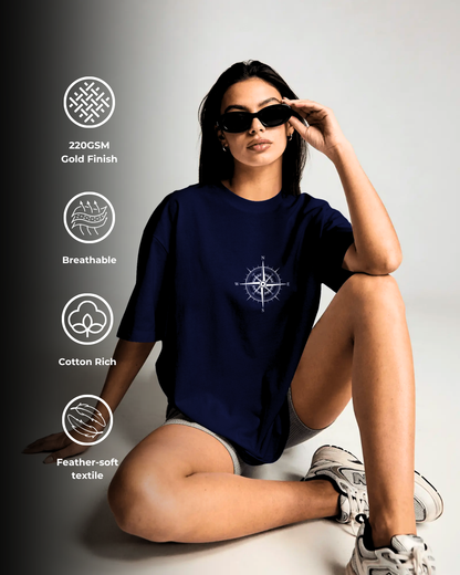 Unexplored Lands - Oversized Tee