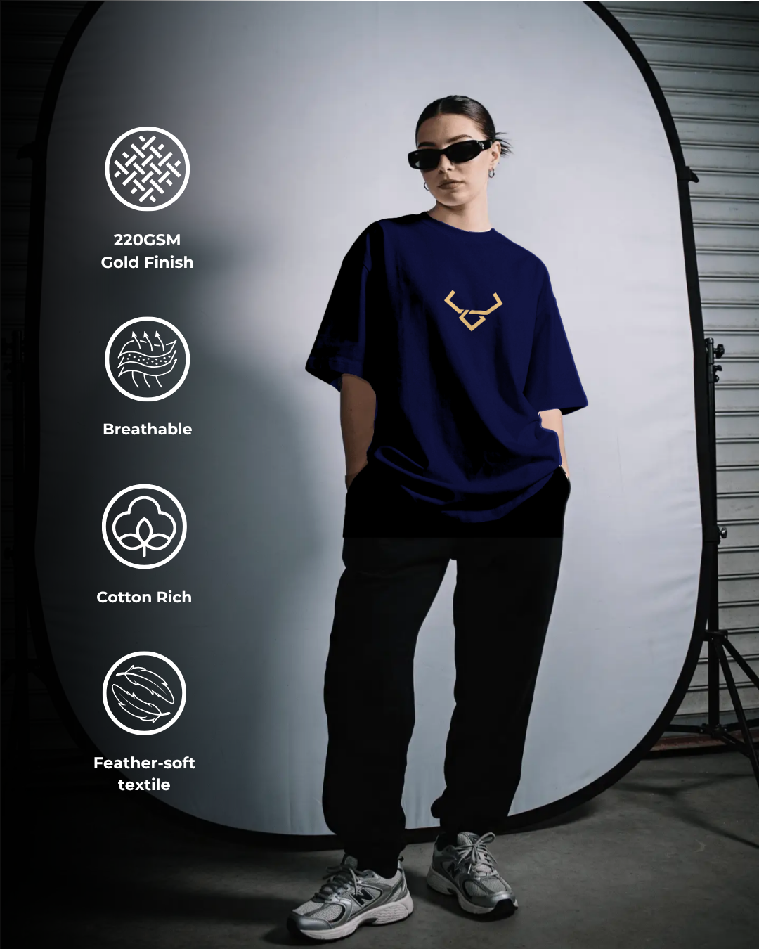 Nightborn Halo - Oversized Tee