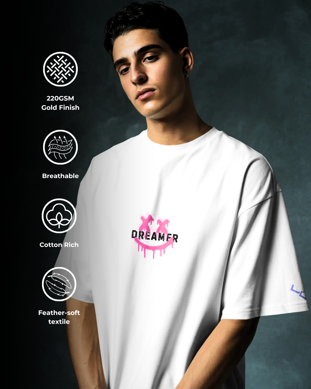 Dreamer - Oversized Tee
