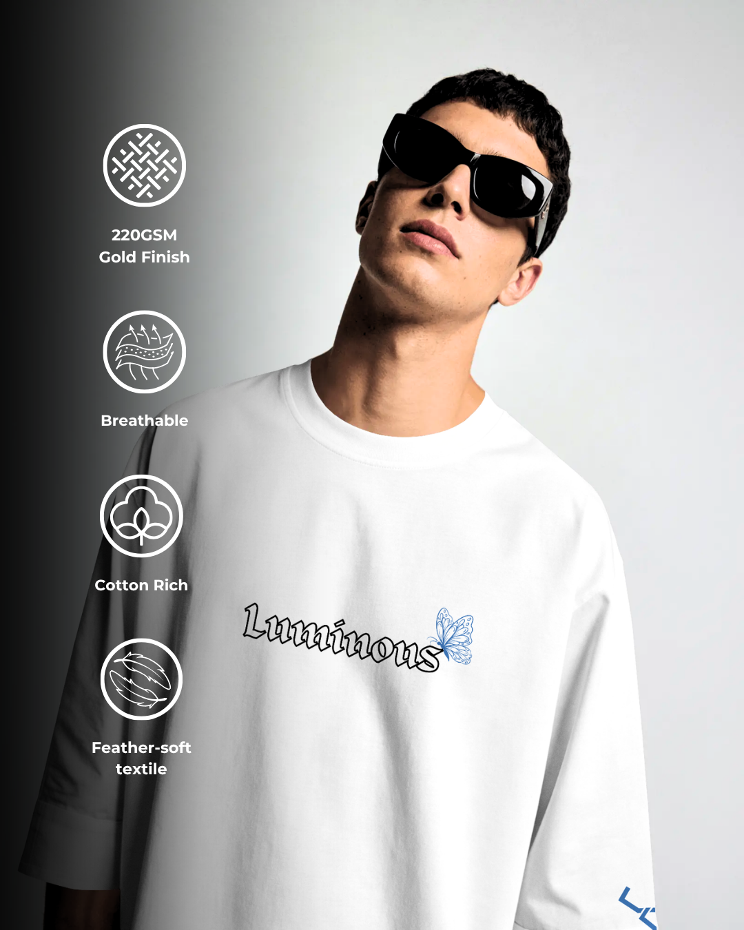 Luminous - Oversized Tee
