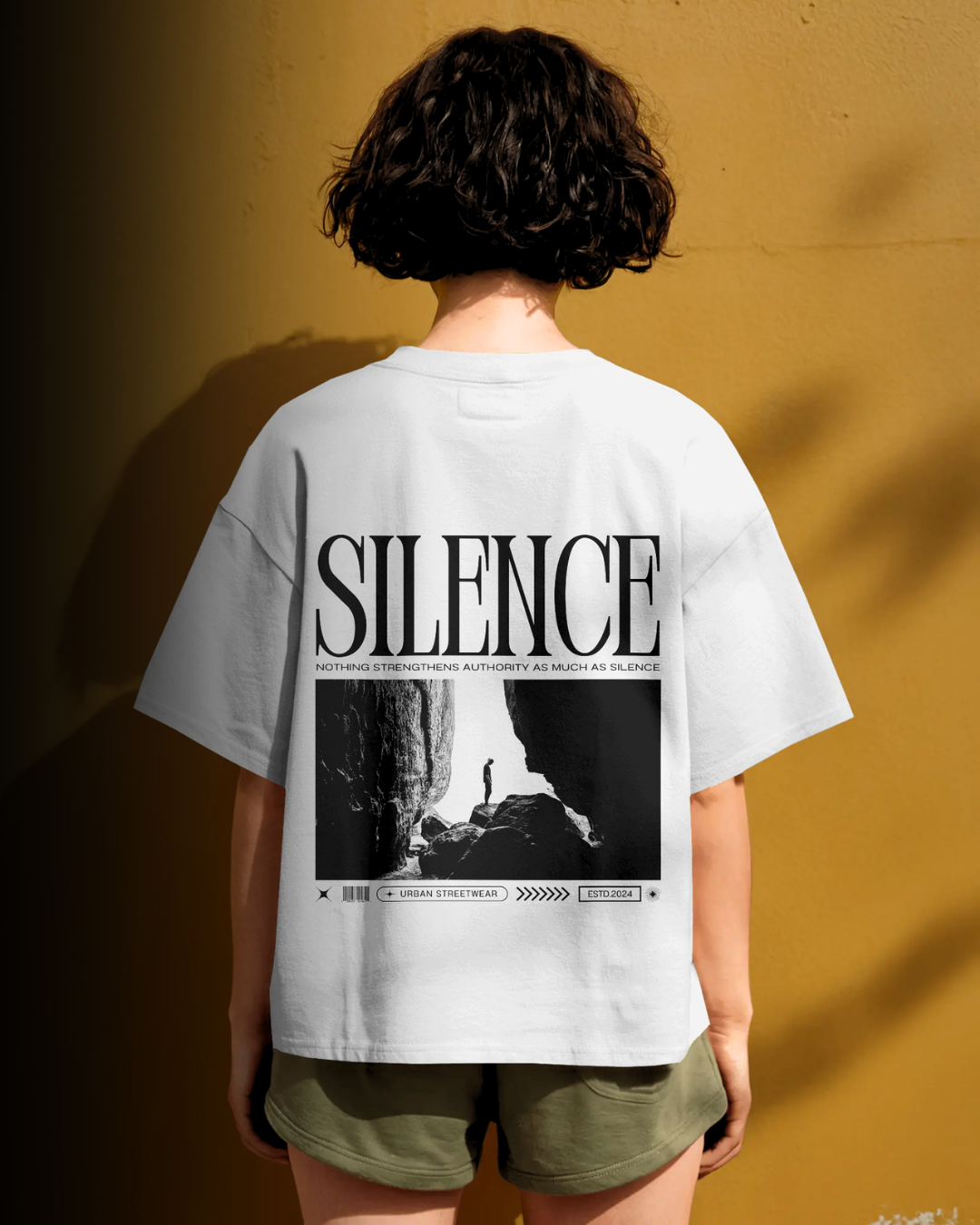 Silence - Oversized Tee