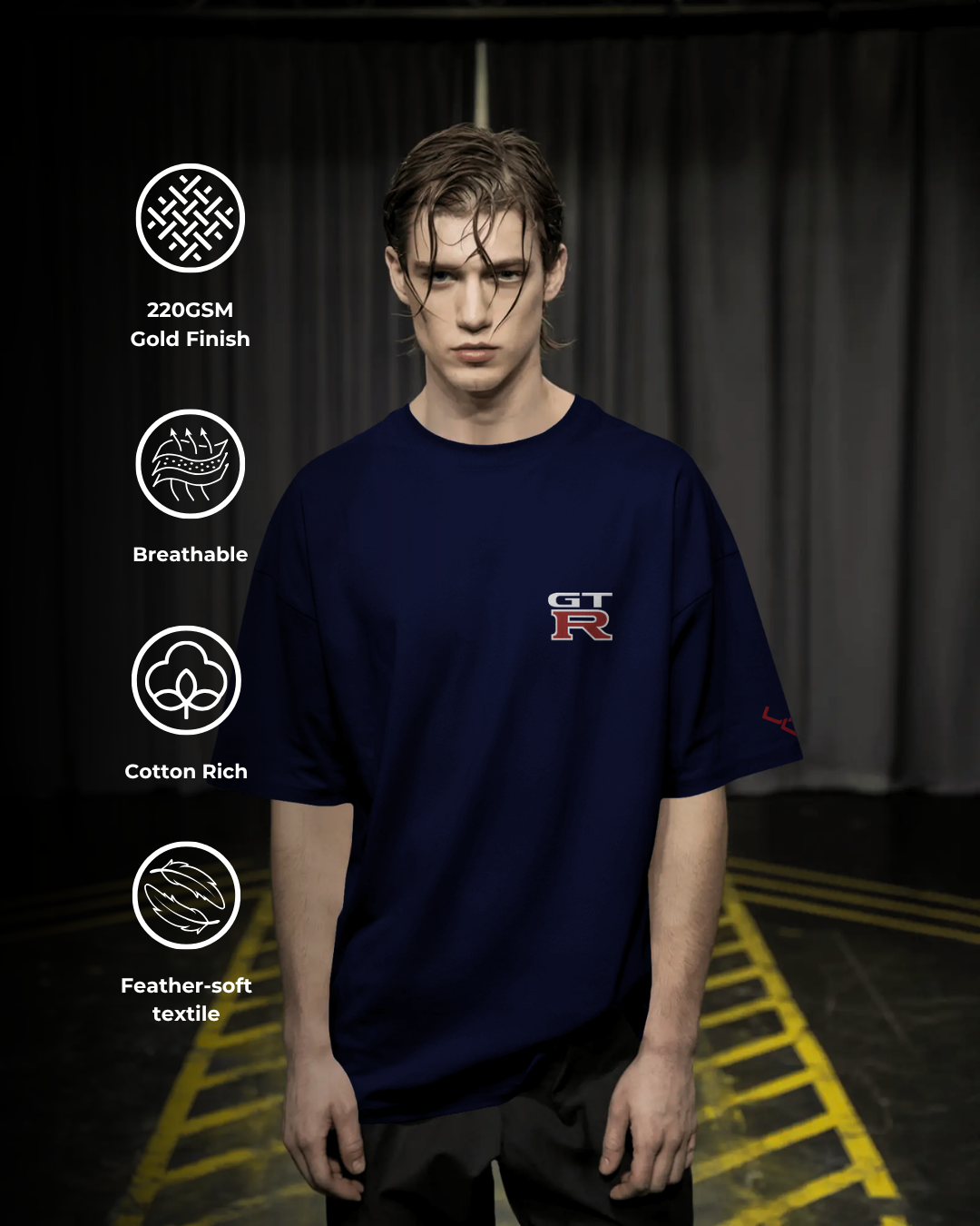 Skyline Fury - Oversized Tee