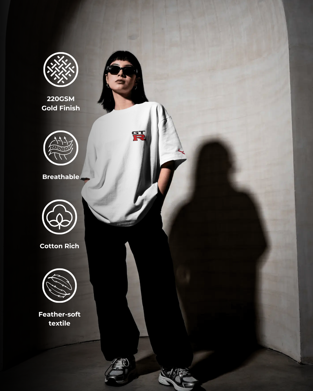 Skyline Fury - Oversized Tee