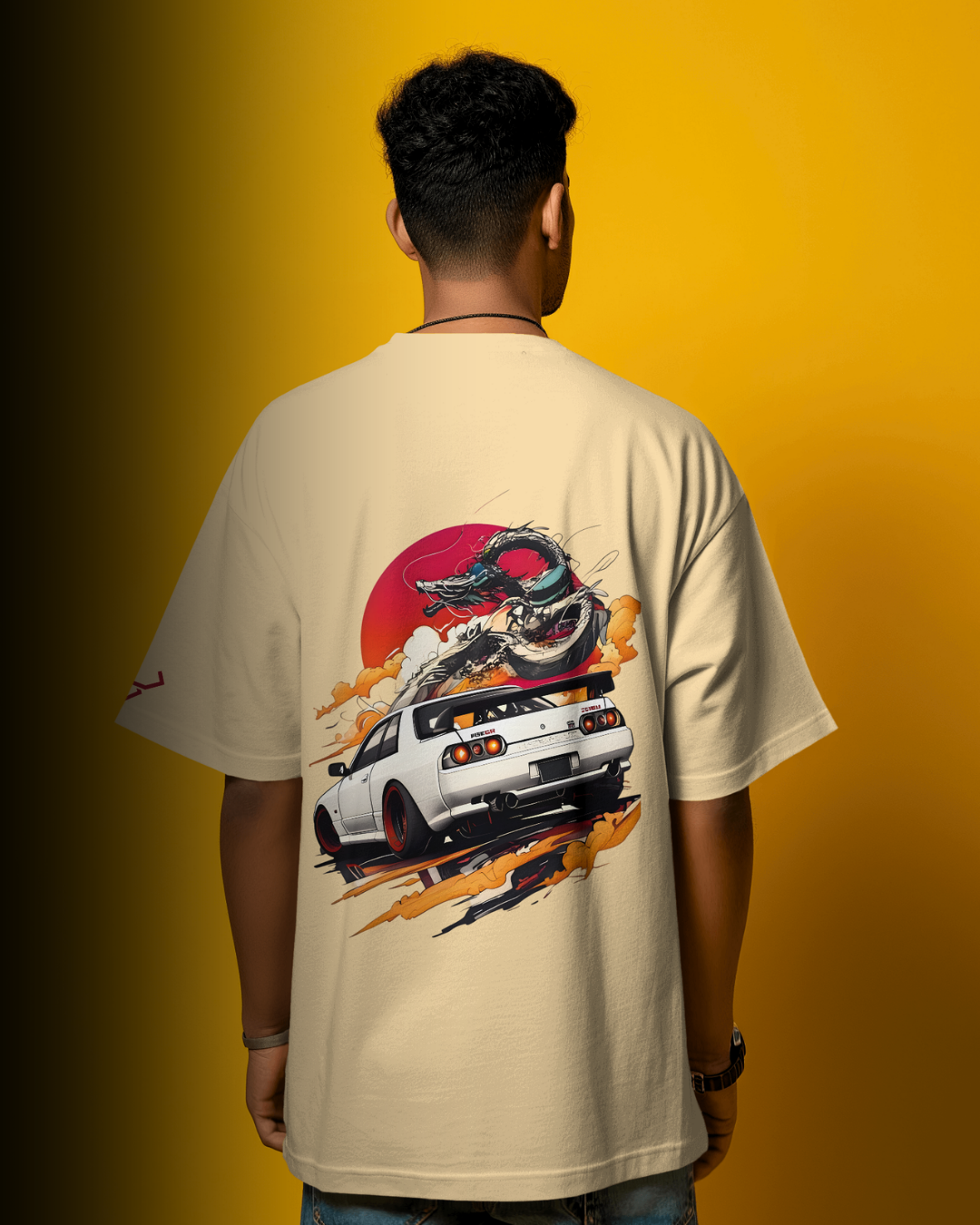 Skyline Fury - Oversized Tee