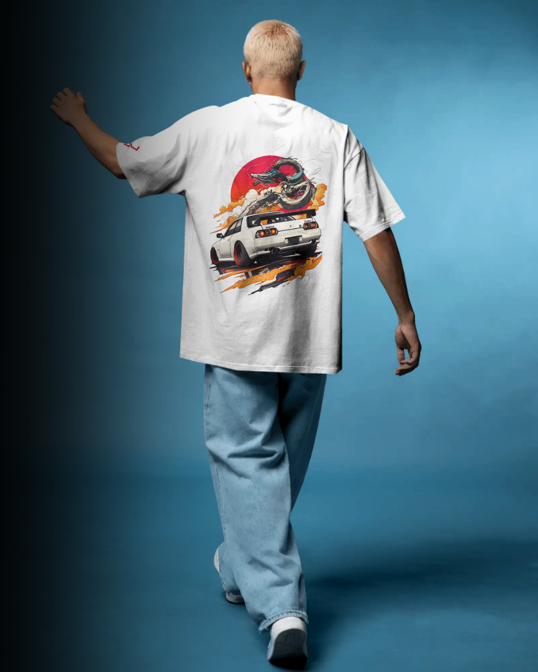 Skyline Fury - Oversized Tee