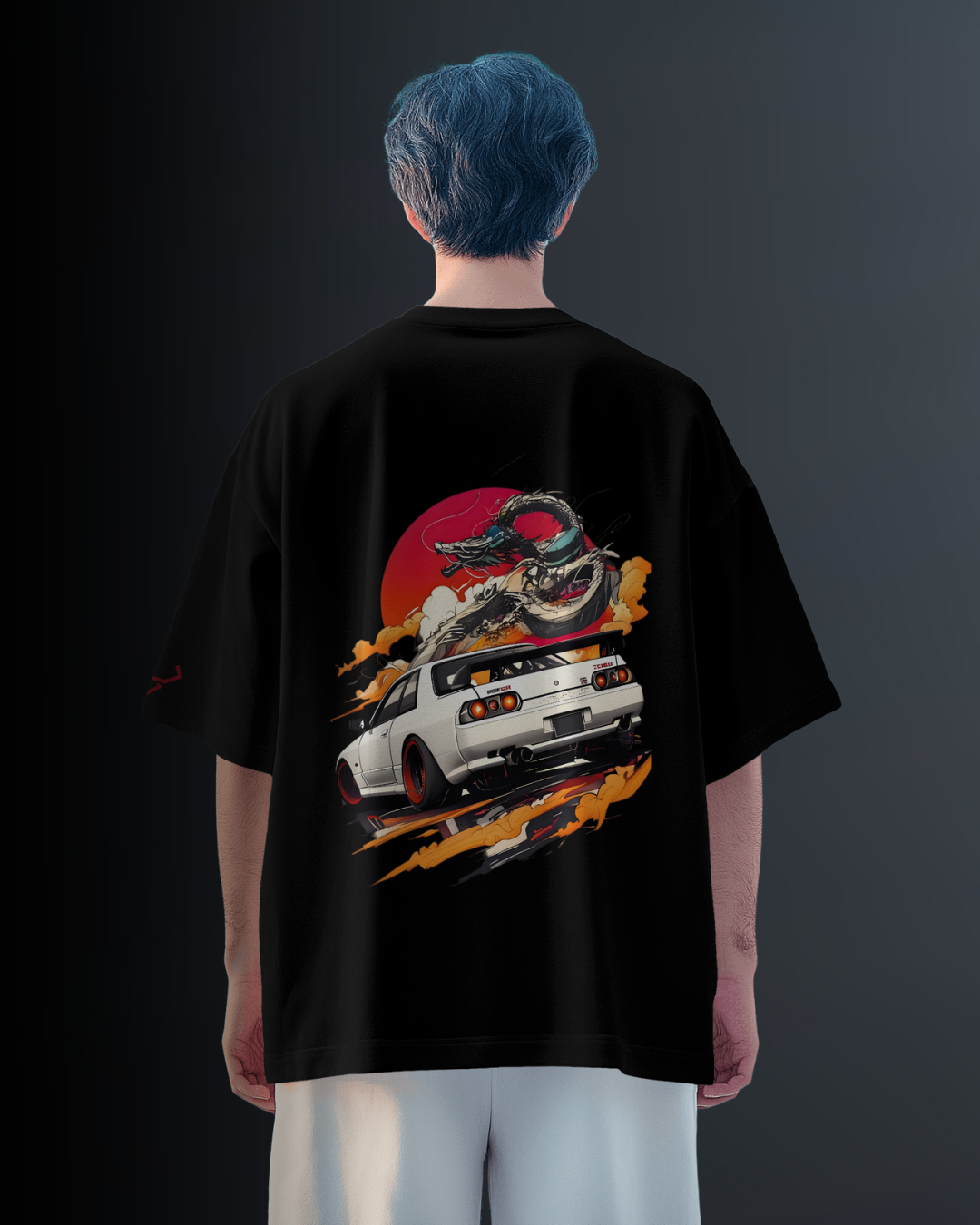 Skyline Fury - Oversized Tee