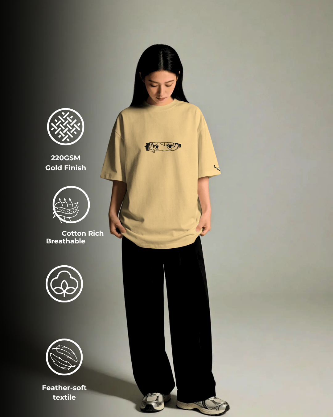 Staring - Oversized Tee