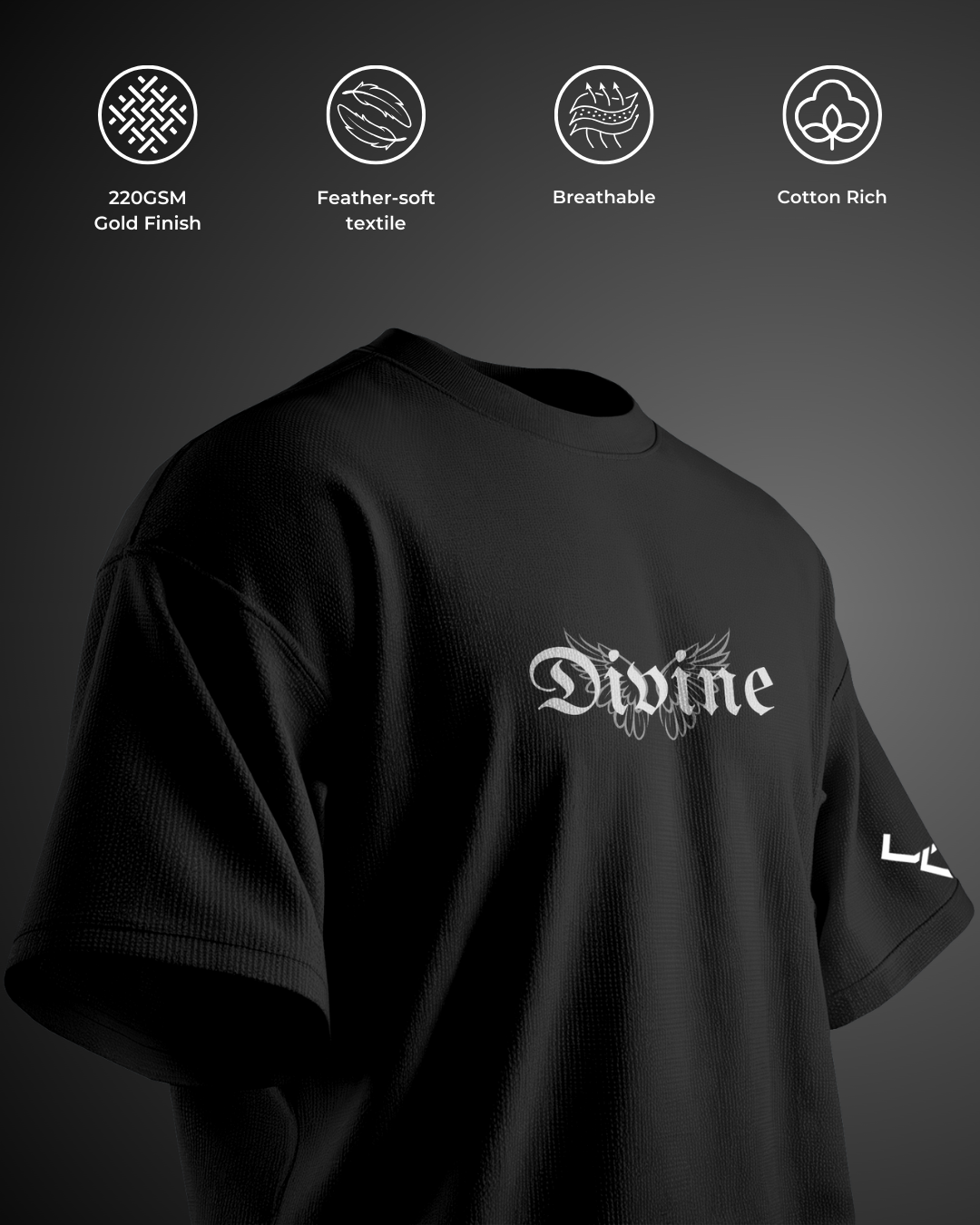 Divine Beauty - Oversized Tee