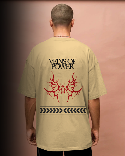 Veins of Power - Oversized Tee