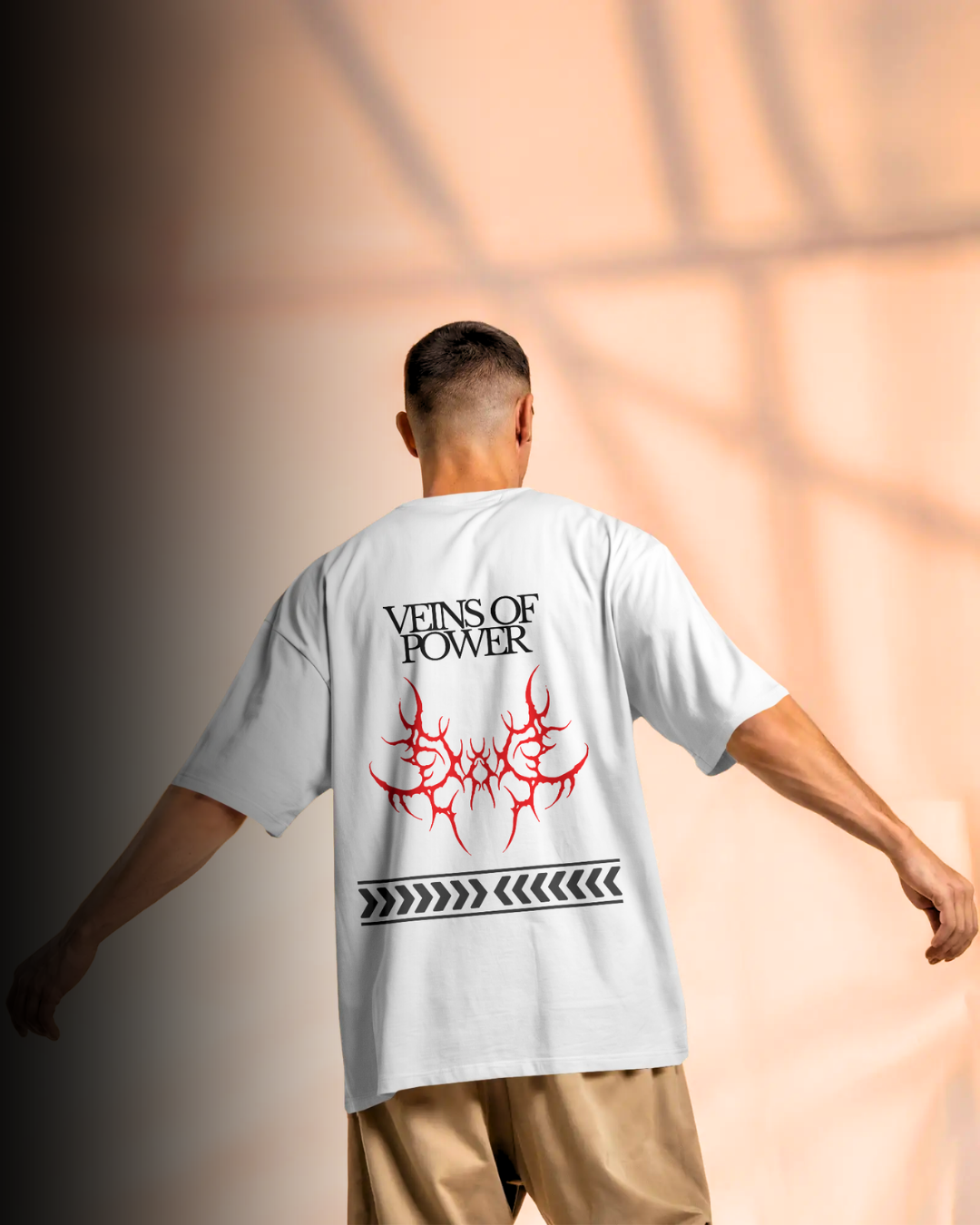 Veins of Power - Oversized Tee