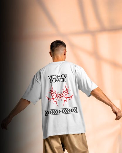 Veins of Power - Oversized Tee
